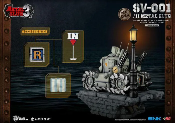 METAL SLUG 3 - SV-001/II Metal Slug Master Craft Statue