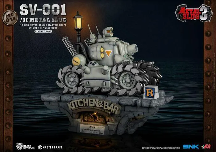 METAL SLUG 3 - SV-001/II Metal Slug Master Craft Statue