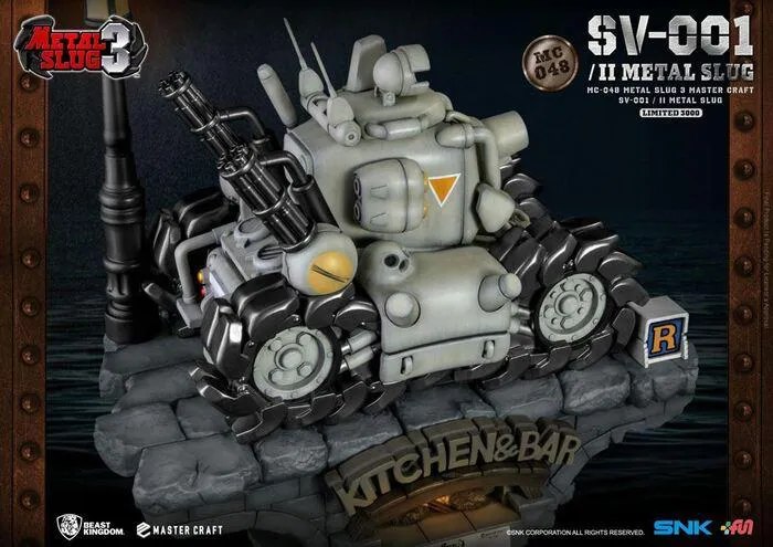 METAL SLUG 3 - SV-001/II Metal Slug Master Craft Statue