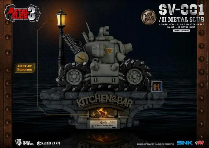 METAL SLUG 3 - SV-001/II Metal Slug Master Craft Statue