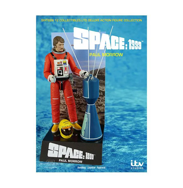 SPACE 1999 - Controller Paul Morrow In Alpha Spacesuit Special Edition with Ariel Probe Capsule Action Figure