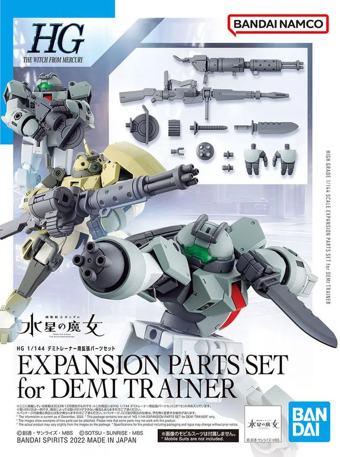 GUNDAM - 1/144 Expansion Parts Set for Demi Trainer Model Kit HGTWFM # 010