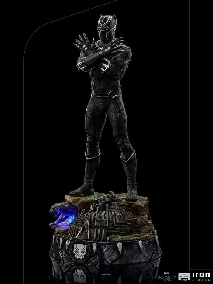 MARVEL - The Infinity Saga - Black Panther Deluxe 1/10 Art Scale Statue