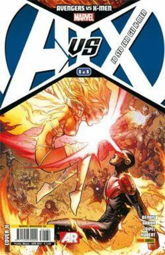 AVENGERS VS X-MEN 6 MARVEL MINISERIE 134 COVER X