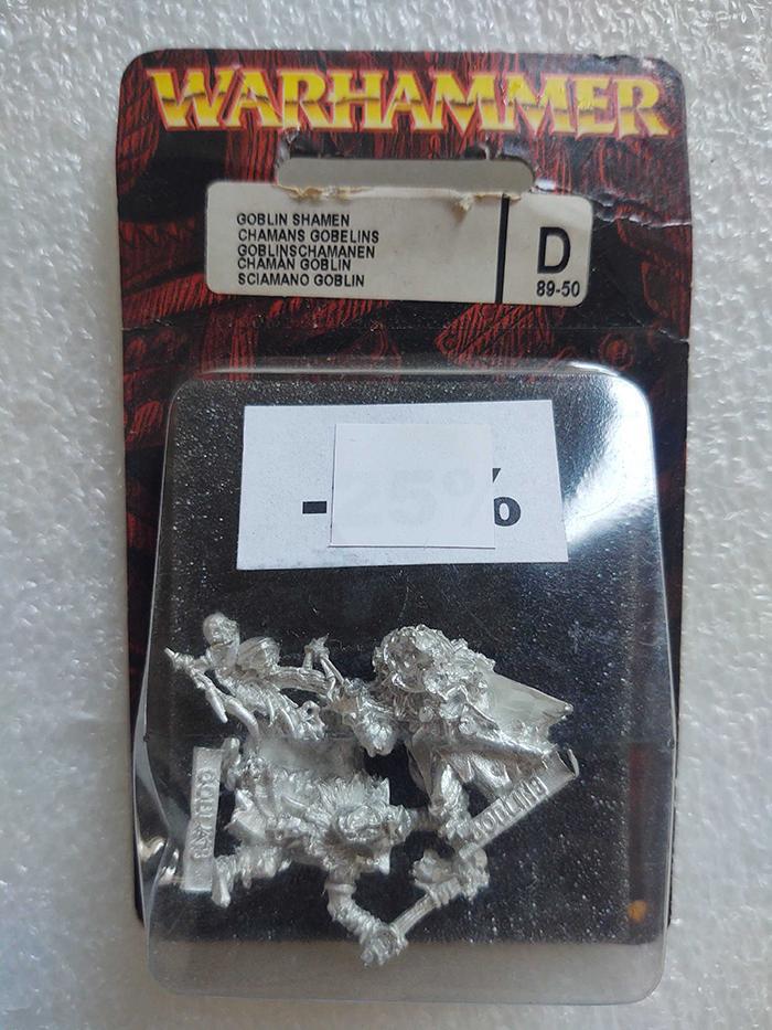 WARHAMMER FANTASY - Goblin Shamen 89-50