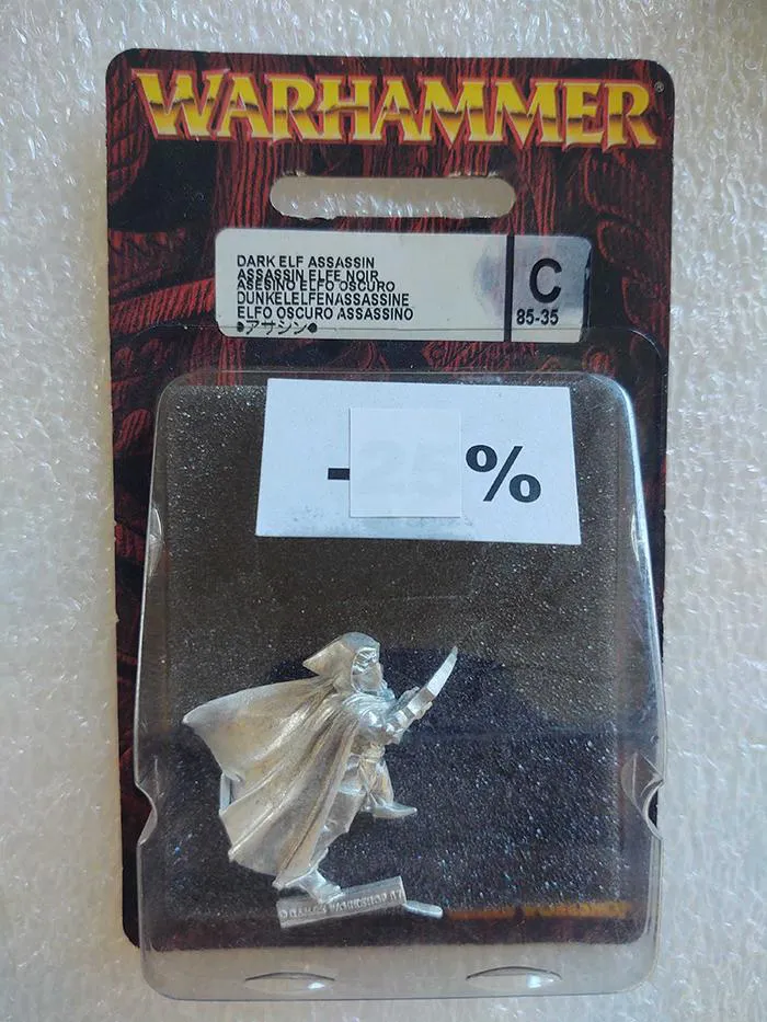 WARHAMMER FANTASY - Dark Elf Assassin 85-35 Ver.A