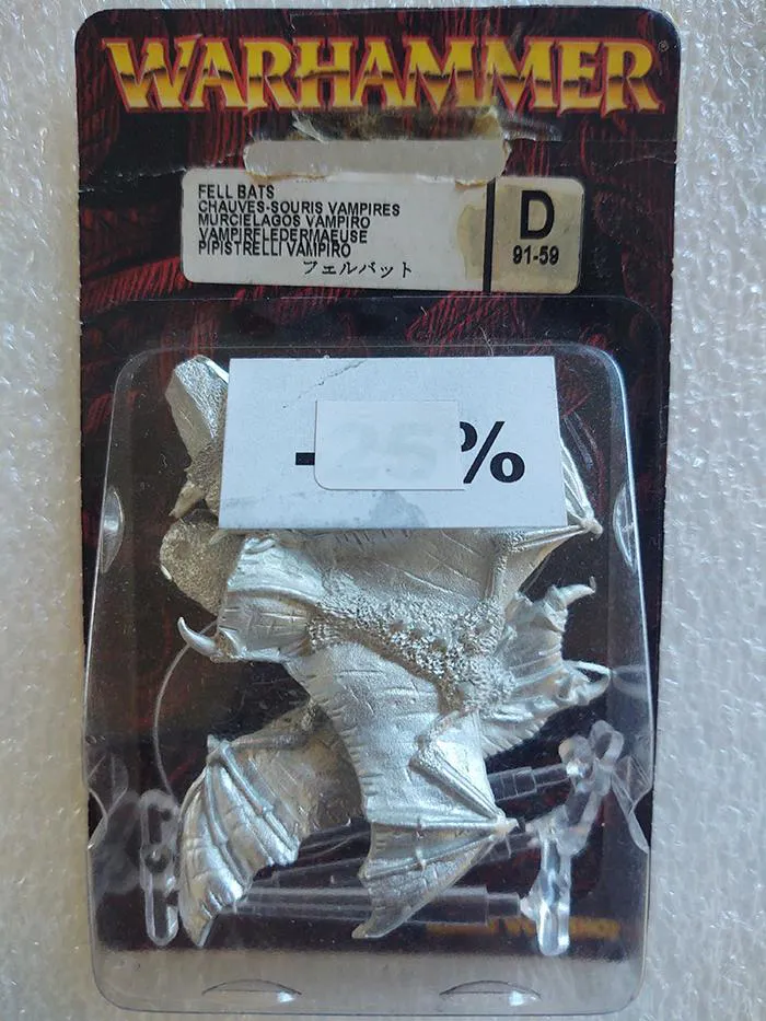 WARHAMMER FANTASY - Vampire Counts Fell Bats 91-59