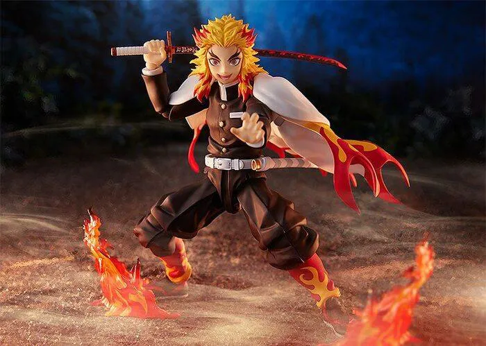DEMON SLAYER - KIMETSU NO YAIBA - Kyojuro Rengoku Figma Action Figure # 553