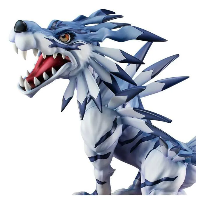 DIGIMON ADVENTURE - Garurumon Battle Ver. Pvc Figure Precious G.E.M.