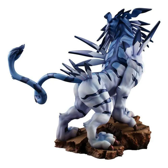 DIGIMON ADVENTURE - Garurumon Battle Ver. Pvc Figure Precious G.E.M.