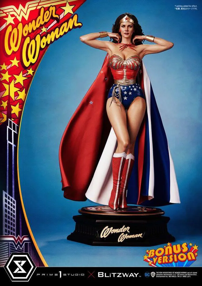 DC COMICS - Wonder Woman 1975 - Lynda Carter Bonus Version 1/3 Statue