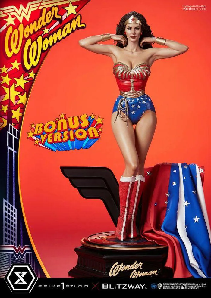 DC COMICS - Wonder Woman 1975 - Lynda Carter Bonus Version 1/3 Statue