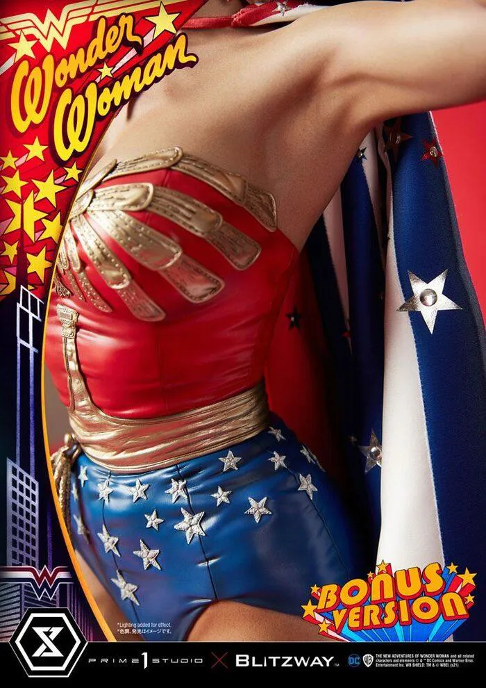 DC COMICS - Wonder Woman 1975 - Lynda Carter Bonus Version 1/3 Statue