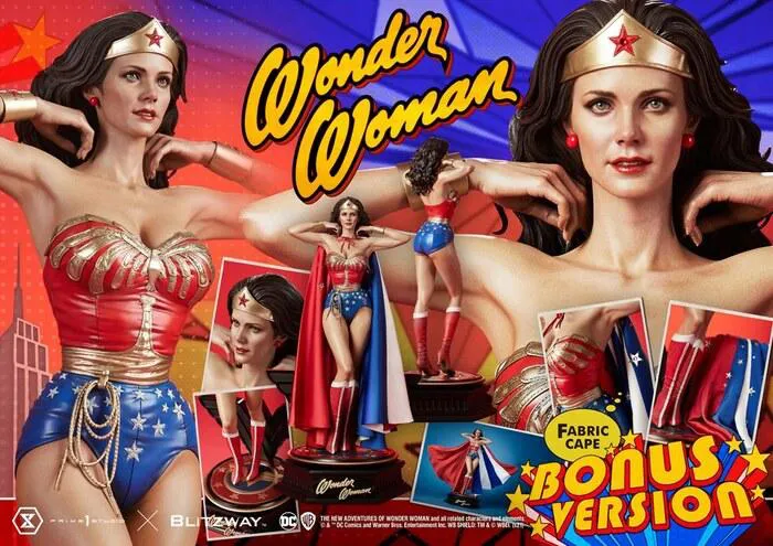 DC COMICS - Wonder Woman 1975 - Lynda Carter Bonus Version 1/3 Statue