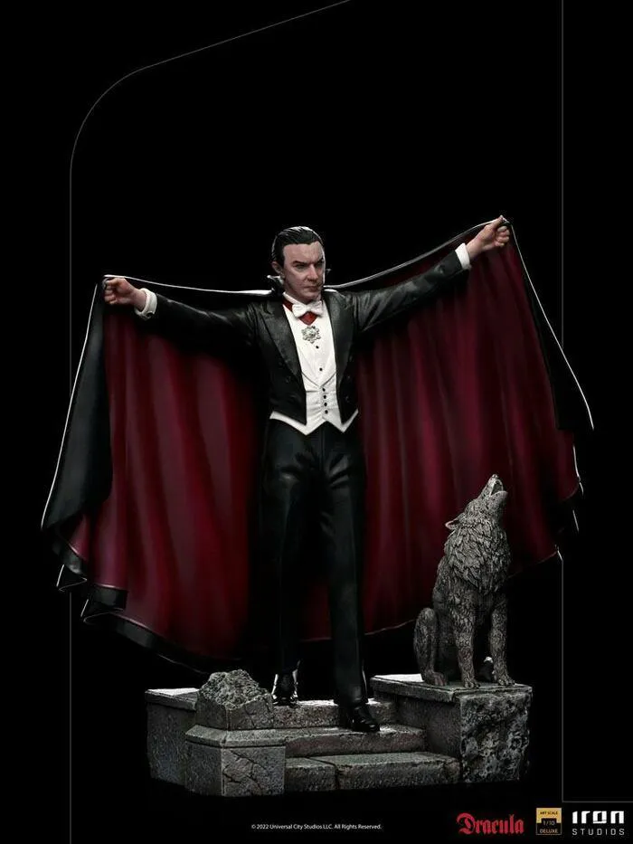 UNIVERSAL MONSTERS - Dracula 1/10 Deluxe Art Scale Statue