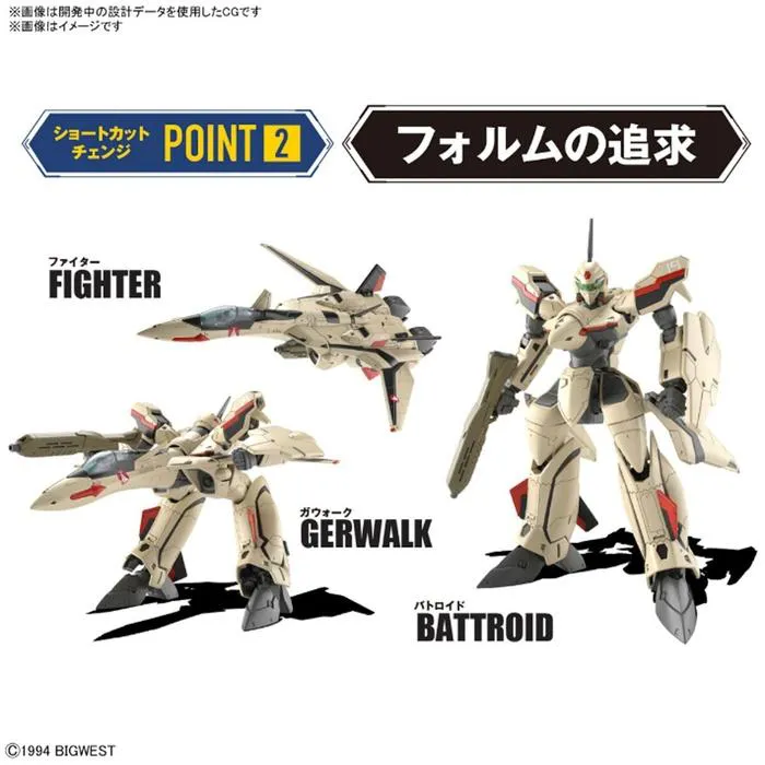 MACROSS - 1/100 YF-19 High Grade Model Kit HG