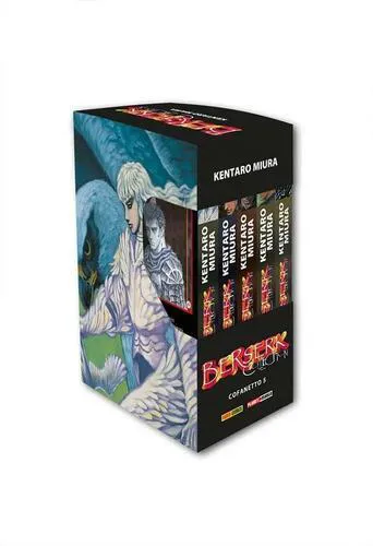 BERSERK COLLECTION SERIE NERA 21-25 COFANETTO RACCOGLITORE 5 PIENO