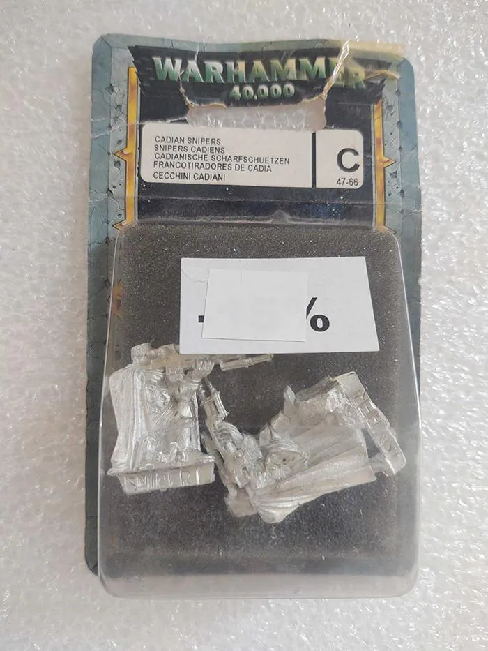 WARHAMMER 40K - Cadian Snipers 47-66