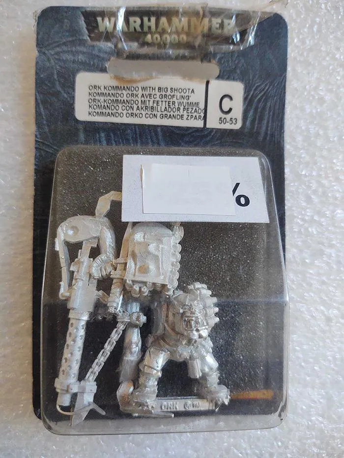 WARHAMMER 40K - Ork Kommando w/ Big Shoota 50-53