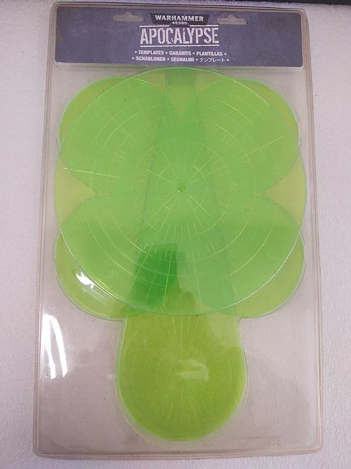 WARHAMMER 40K - Apocalypse Templates 40-14