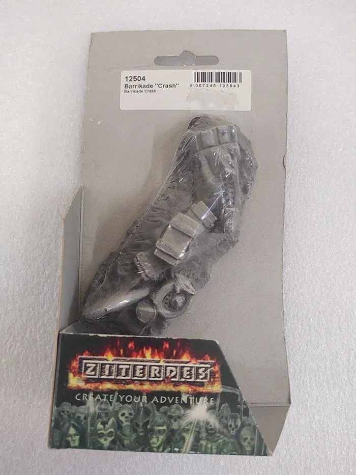 Barricade Crash - Diorama for strategy and fantasy wargames