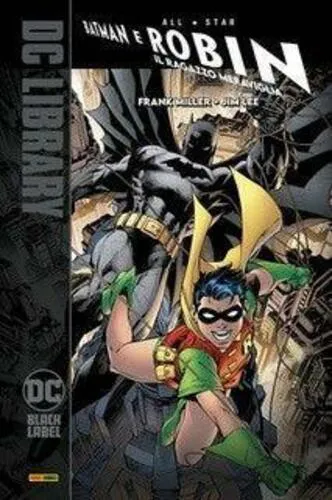BATMAN E ROBIN IL RAGAZZO MERAVIGLIA DC BLACK LABEL