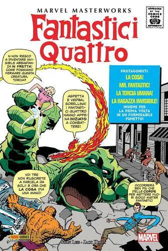 FANTASTICI QUATTRO 1 MARVEL MASTERWORKS PRIMA RISTAMPA