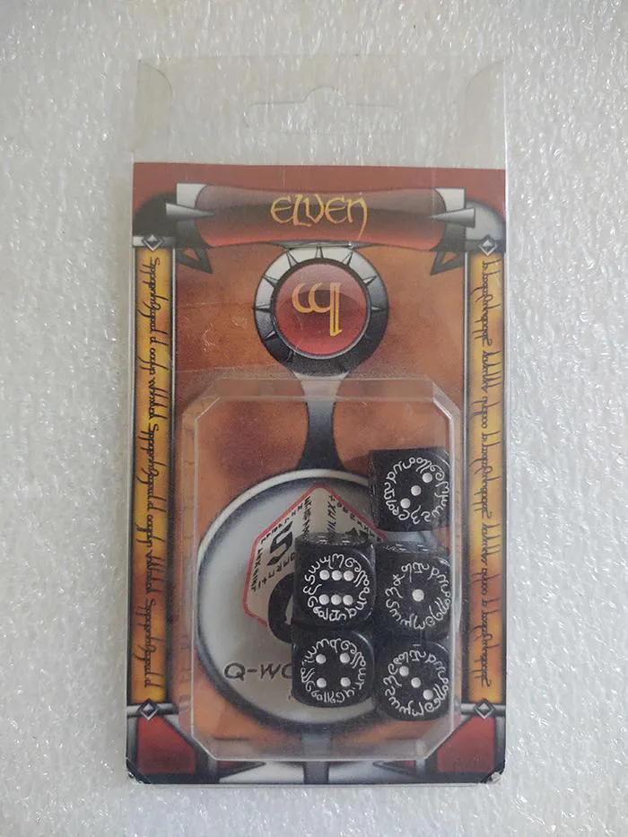 Elven Small D6 5-Dice Set