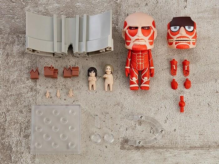 ATTACK ON TITAN - Colossal Titan Renewal Set Nendoroid Action Figure # 1925