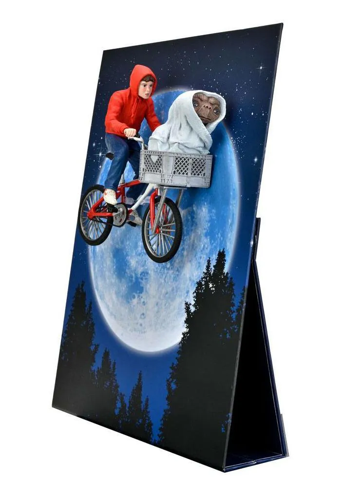 E.T. the Extra-Terrestrial - Elliott & E.T. on Bicycle Action Figure