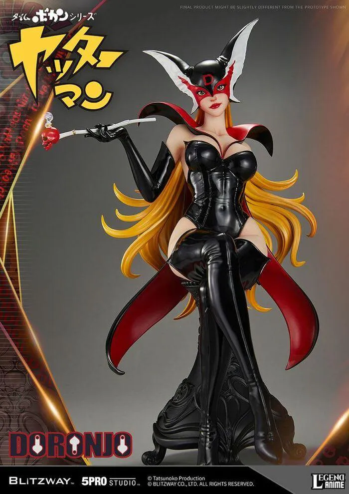 YATTAMAN - Yatterman - Time Bokan Series - Doronjo 1/4 Pvc Figure