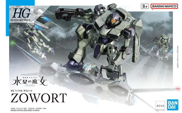 GUNDAM - 1/144 F/D-20 Zowort Heavy Model Kit HGTWFM # 014