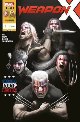 WEAPON X 4 GUERRA NUKE-LEARE
