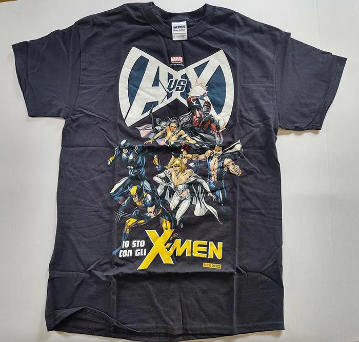 T-SHIRT - Avangers VS X-Men - Io sto con gli X-Men - Size M