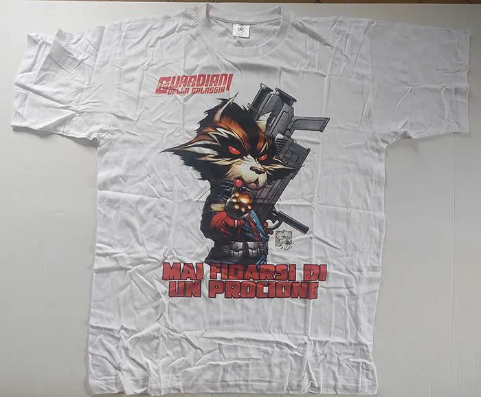 T-SHIRT - Guardiani della galassia - Mai Fidarsi di un Procione - Size XL
