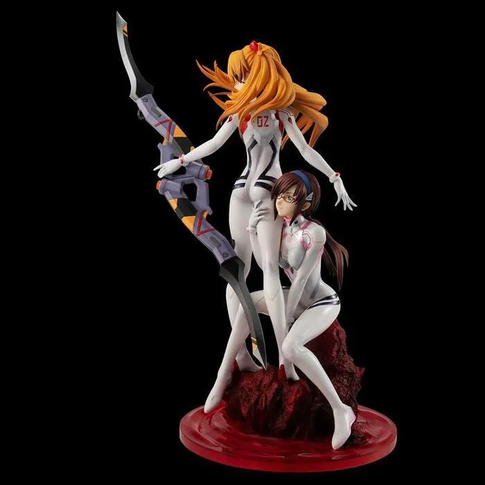 EVANGELION - 3.0+1.0 Thrice Upon a Time - Shikinami Asuka Langley & Makinami Mari illustrious Pvc Figure G.E.M.