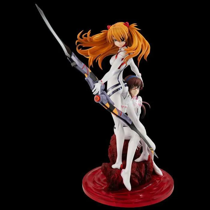 EVANGELION - 3.0+1.0 Thrice Upon a Time - Shikinami Asuka Langley & Makinami Mari illustrious Pvc Figure G.E.M.