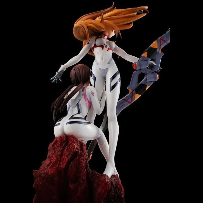 EVANGELION - 3.0+1.0 Thrice Upon a Time - Shikinami Asuka Langley & Makinami Mari illustrious Pvc Figure G.E.M.