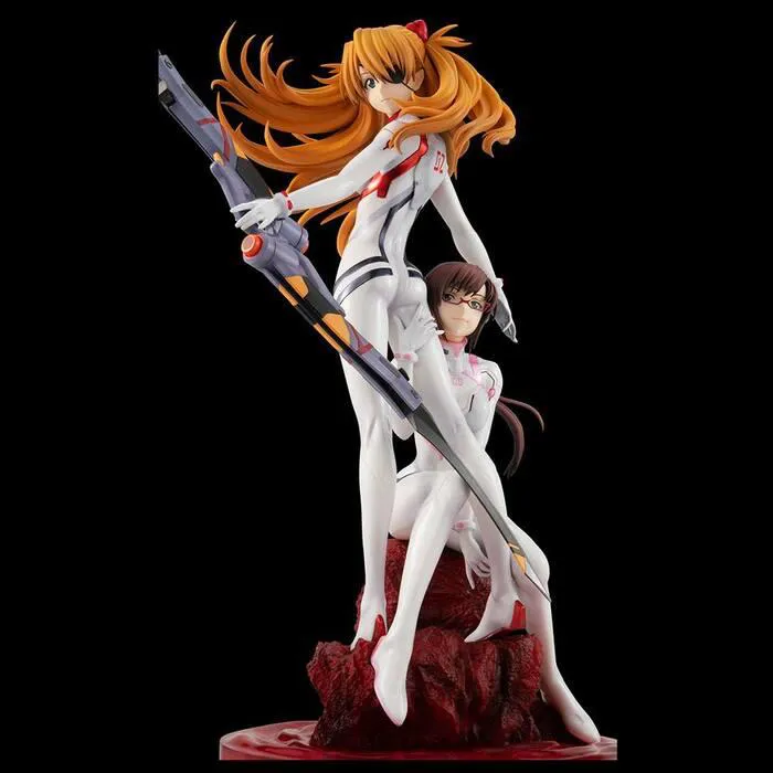 EVANGELION - 3.0+1.0 Thrice Upon a Time - Shikinami Asuka Langley & Makinami Mari illustrious Pvc Figure G.E.M.