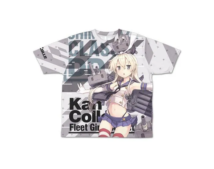 T-SHIRT - Kantai Collection Shimakaze Double-sided Deciding Battle Mode - Size M