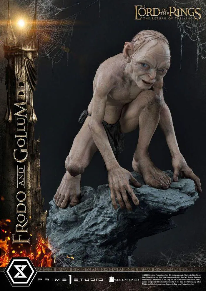 LORD OF THE RINGS - Frodo & Gollum Bonus Ver. 1/4 Polystone Statue