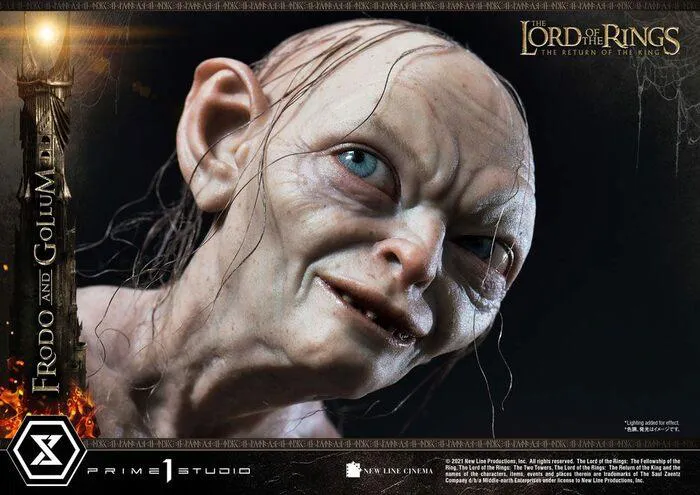 LORD OF THE RINGS - Frodo & Gollum Bonus Ver. 1/4 Polystone Statue