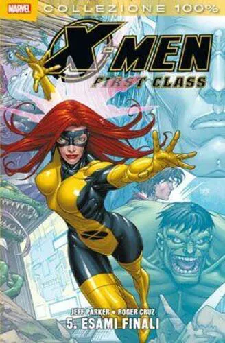 X-MEN FIRST CLASS 5 ESAMI FINALI COLLEZIONE 100% MARVEL