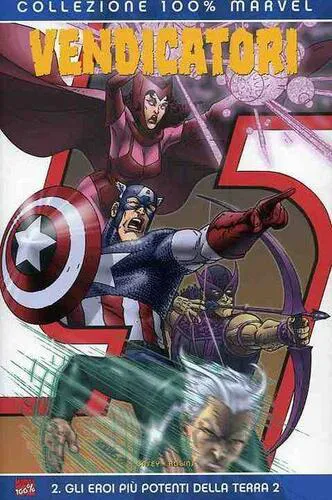 VENDICATORI 2 GLI EROI PIU' POTENTI DELLA TERRA 2 COLLEZIONE 100% MARVEL