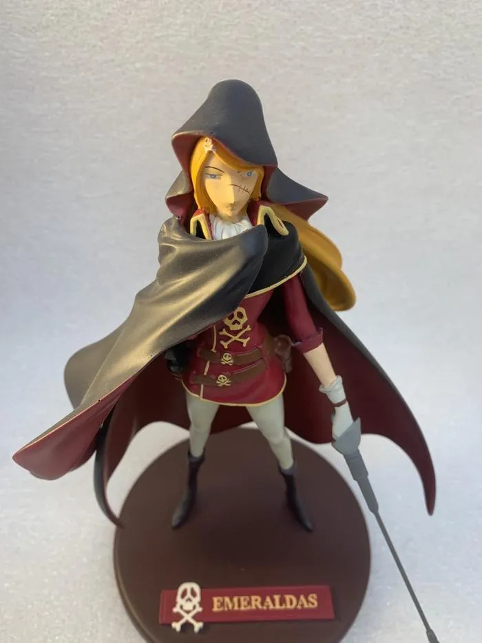 CAPITAN HARLOCK - Queen Emeraldas Polystone Statue