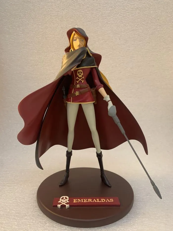 CAPITAN HARLOCK - Queen Emeraldas Polystone Statue