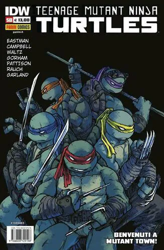 TEENAGE MUTANT NINJA TURTLES 58