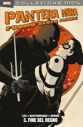 PANTERA NERA L'UOMO SENZA PAURA 3 FINE DEL REGNO - COLLEZIONE 100% MARVEL