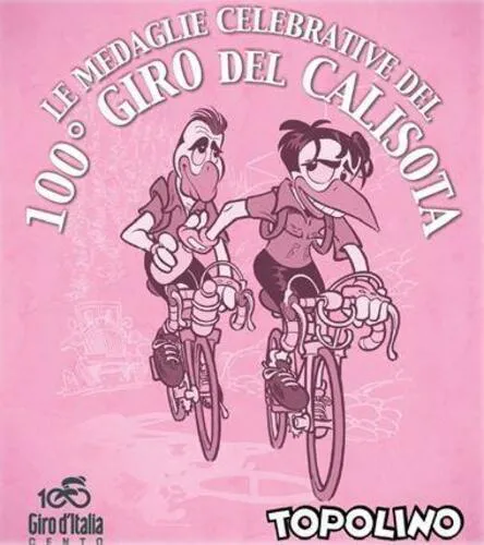 LE MEDAGLIE CELEBRATIVE DEL 100° GIRO D'ITALIA - SUPPLEMENTO A DISNEY HAPPY 1