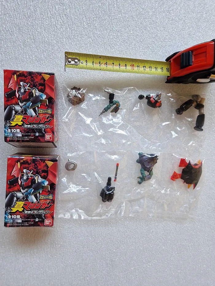 MAZINGER - Super Modeling Tamashii Impact Collection - Shin Mazinger Z + God scrambler & Dedicated Pedestal Mini Figure